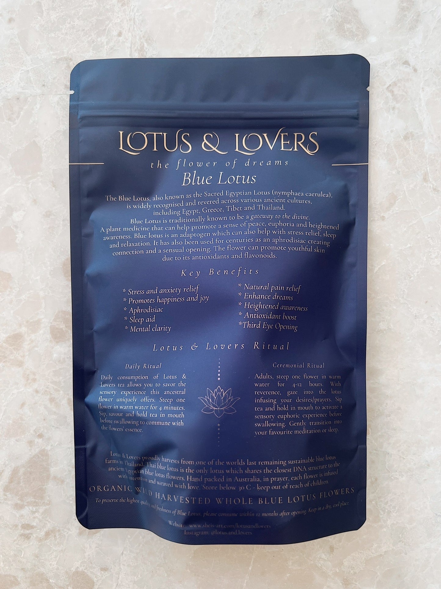 Lotus & Lovers Blue Lotus